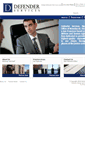 Mobile Screenshot of defender-services.com